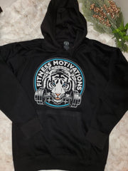 Fitness Motivational Tiger Hoodie-Fitnessmotivations