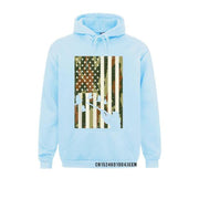 Camo US Flag Patriotic Unique Hoodie - Fitnessmotivations