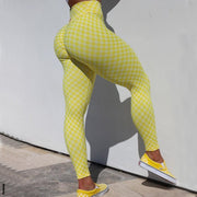 Checkers tummy control Leggings - Fitnessmotivations