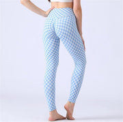 Checkers tummy control Leggings - Fitnessmotivations