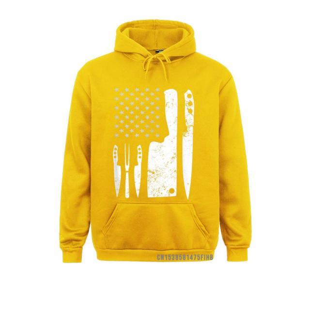 Chef Knife US Flag Hoodie - Fitnessmotivations