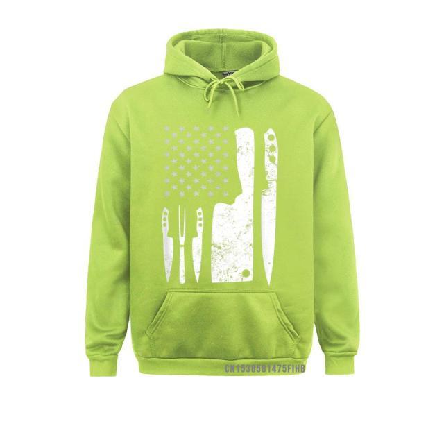 Chef Knife US Flag Hoodie - Fitnessmotivations