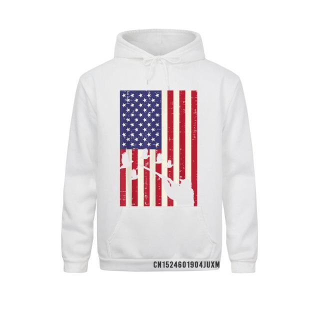 Design Flag Quail Pheasant Huntin Vintage Hoodie - Fitnessmotivations
