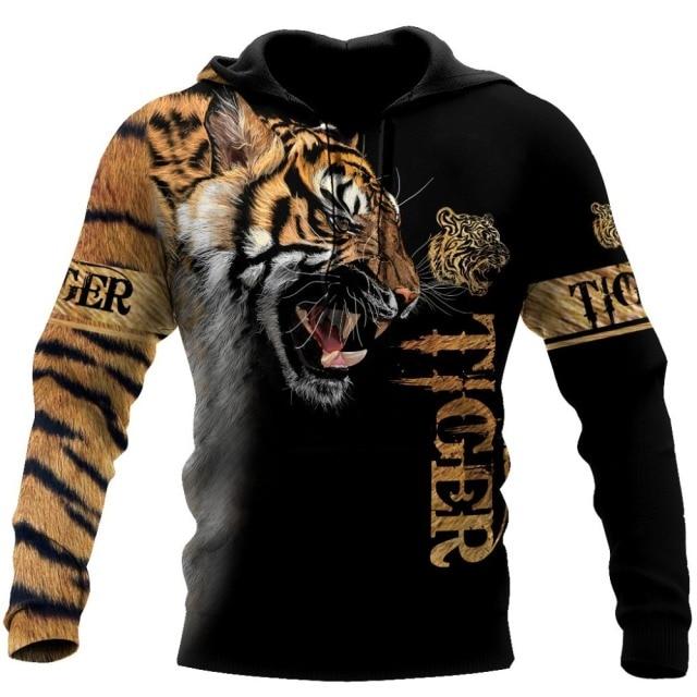 Lion 3D Hoodie - Fitnessmotivations