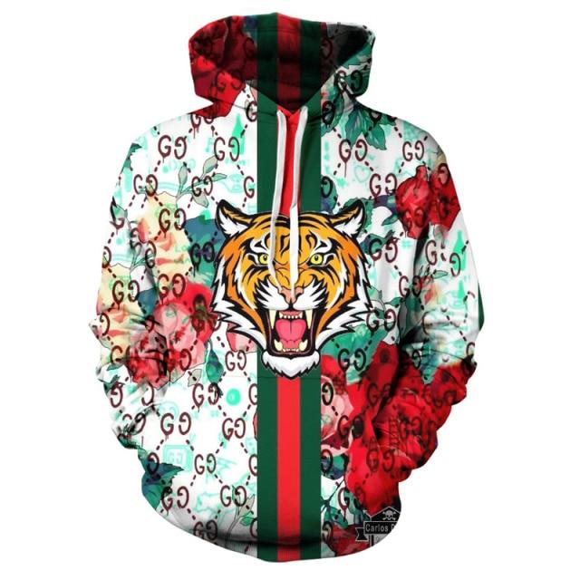 Lion 3D Printed Fashion Mens Hoodie - Fitnessmotivations