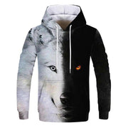 Lion 3D Printed Fashion Mens Hoodie - Fitnessmotivations