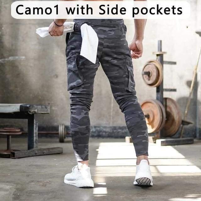 Men Cargo Trousers Gym Joggers - Fitnessmotivations