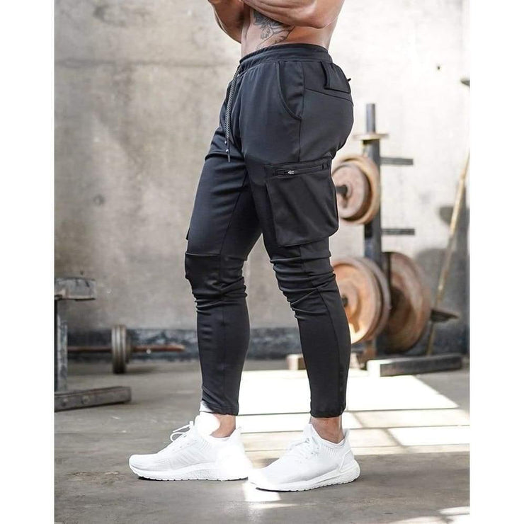 Men Cargo Trousers Gym Joggers - Fitnessmotivations