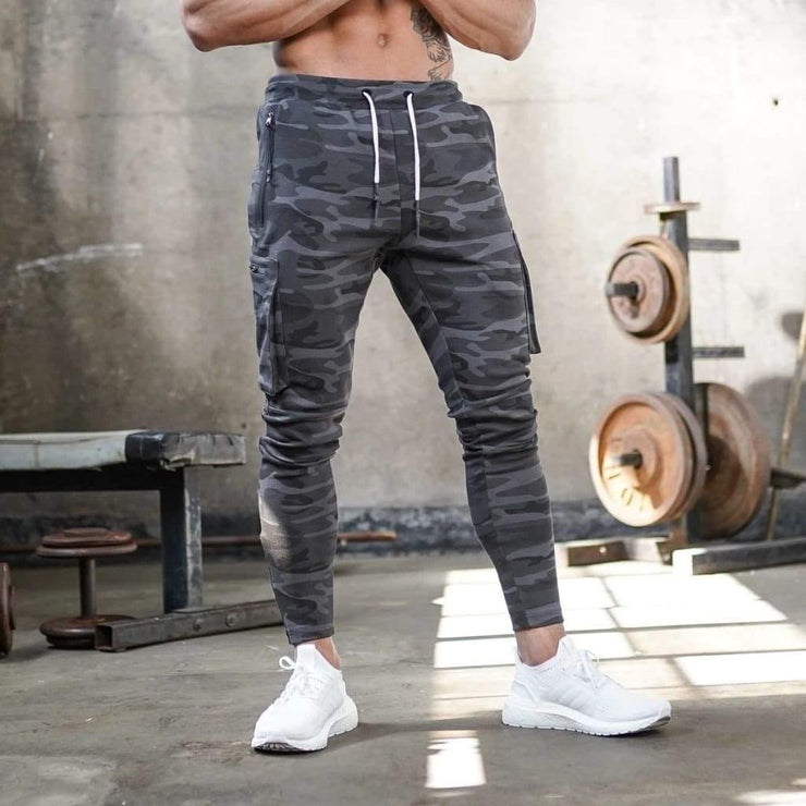 Men Cargo Trousers Gym Joggers - Fitnessmotivations