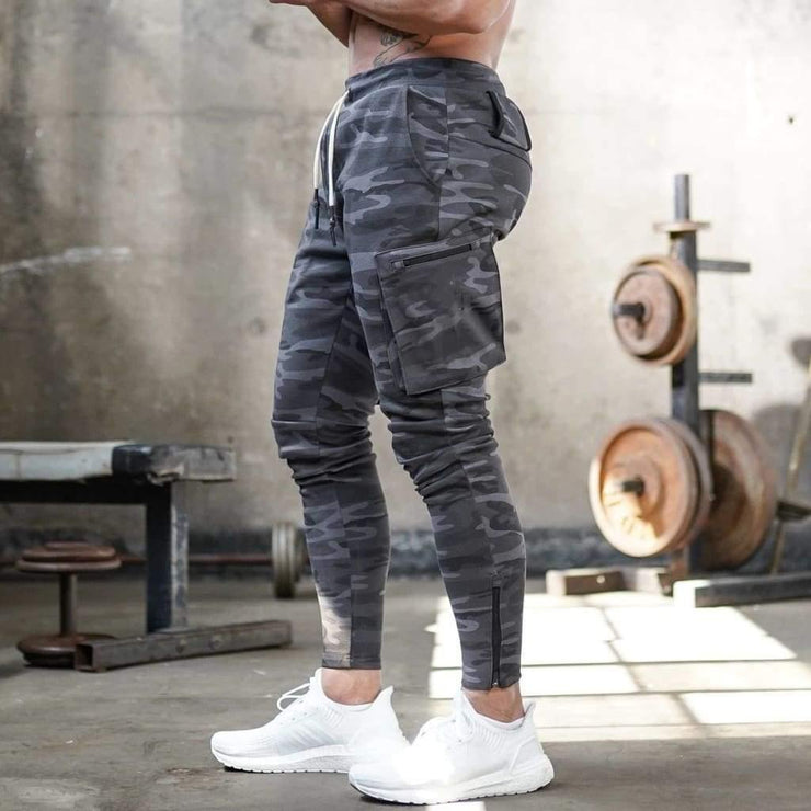 Men Cargo Trousers Gym Joggers - Fitnessmotivations