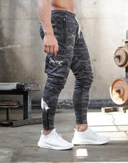 Men's jogging pocket design sweatpants camouflage - Fitnessmotivations