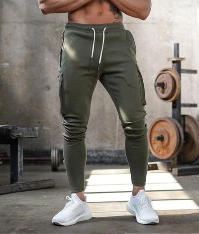 Men's multi pocket design sweatpants - Fitnessmotivations