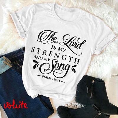 My Strength TEE-Fitnessmotivations