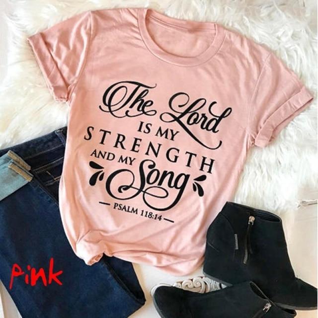 My Strength TEE-Fitnessmotivations