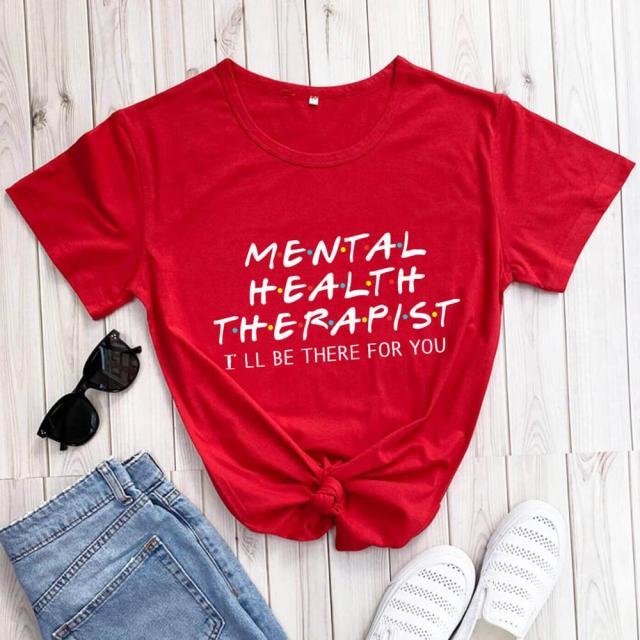 Mental Health Therapist Tee-Fitnessmotivations