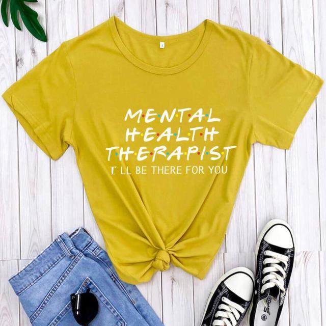 Mental Health Therapist Tee-Fitnessmotivations