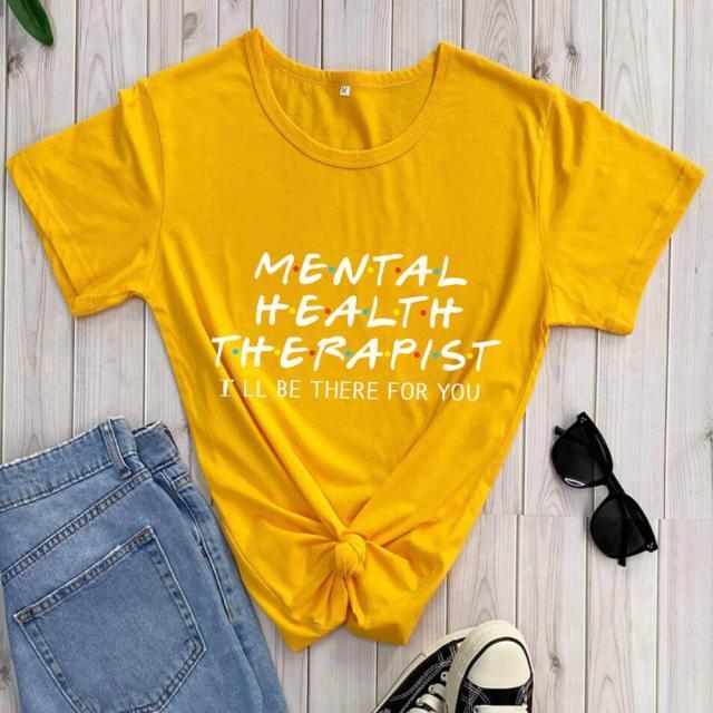 Mental Health Therapist Tee-Fitnessmotivations