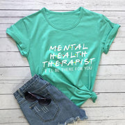 Mental Health Therapist Tee-Fitnessmotivations