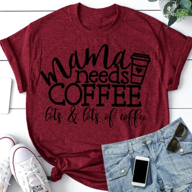 New Mama Needs Coffee Tee-Fitnessmotivations