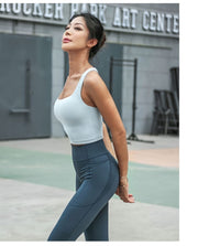 Yoga Tank Tops Women Fitness Crop Top Shockproof Sports Bras-Fitnessmotivations