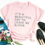 It's Beautiful to Be Alone Tee-Fitnessmotivations