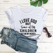 I Love God Tee-Fitnessmotivations