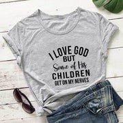 I Love God Tee-Fitnessmotivations