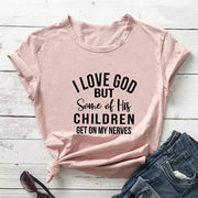 I Love God Tee-Fitnessmotivations