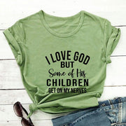 I Love God Tee-Fitnessmotivations