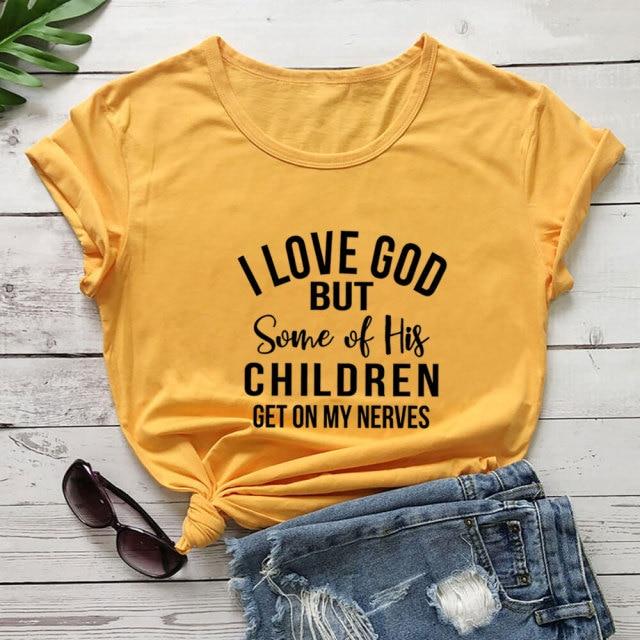 I Love God Tee-Fitnessmotivations