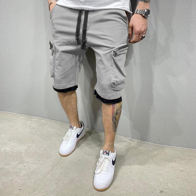 Quick-drying Shorts Casual Fitness Multi-pocket Sport Casual Hip Cargo - Fitnessmotivations