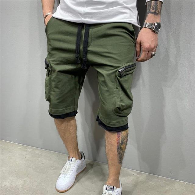 Quick-drying Shorts Casual Fitness Multi-pocket Sport Casual Hip Cargo - Fitnessmotivations