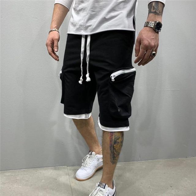Quick-drying Shorts Casual Fitness Multi-pocket Sport Casual Hip Cargo - Fitnessmotivations