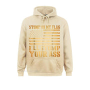 Stomp My Flag I'll Stomp Your Ass Patriotic Hoodie - Fitnessmotivations