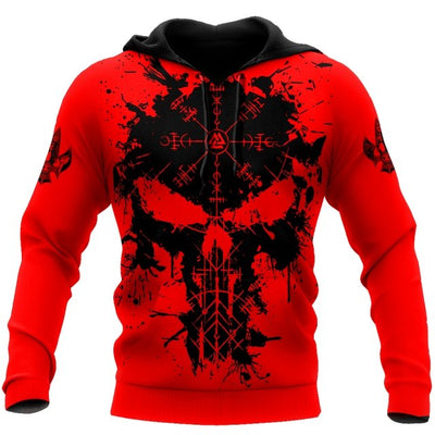 Street Warrior Wolf Tattoo Fashion Oversized Hoodie - Fitnessmotivations