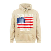 These Colors Don't Run Patriotic USA American Flag Hoodie - Fitnessmotivations