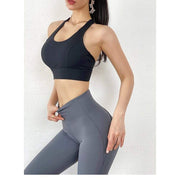 Women Push Up Fitness Yoga Tank Crop Top Sports Bras - Fitnessmotivations Sports Bra