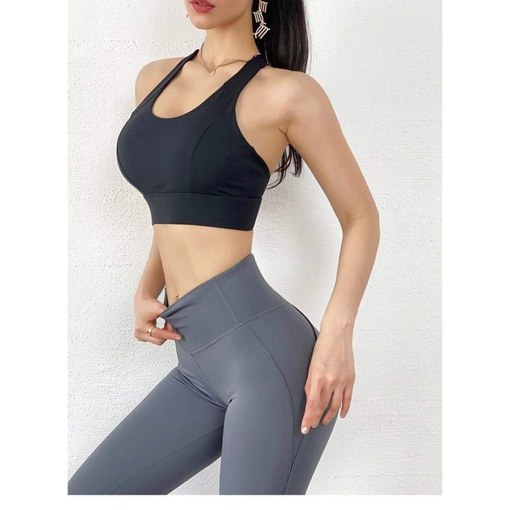 Women Push Up Fitness Yoga Tank Crop Top Sports Bras - Fitnessmotivations Sports Bra