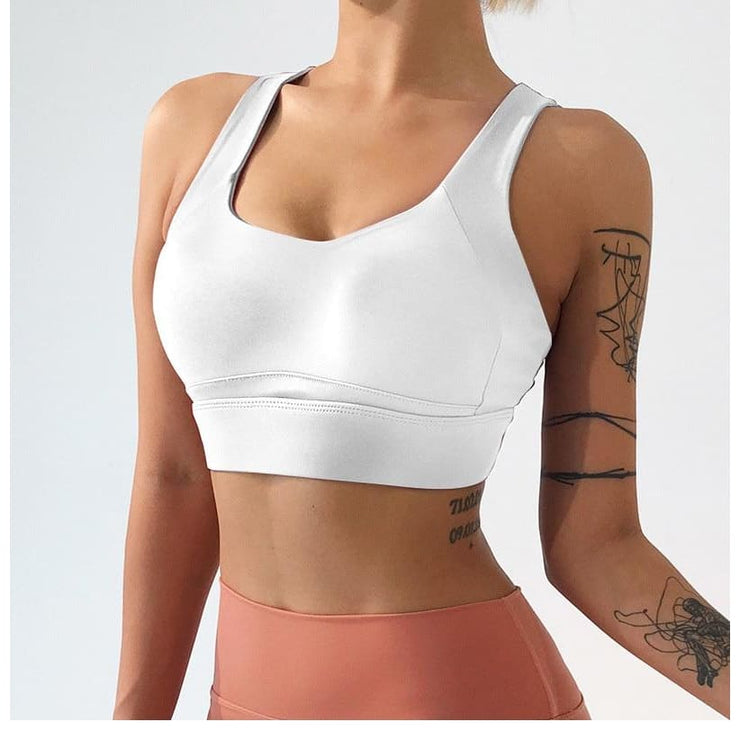 Women Push Up Fitness Yoga Tank Crop Top Sports Bras - Fitnessmotivations Sports Bra