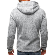 Zipper Solid Color Hoodie - Fitnessmotivations