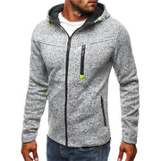 Zipper Solid Color Hoodie - Fitnessmotivations
