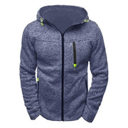 Zipper Solid Color Hoodie - Fitnessmotivations