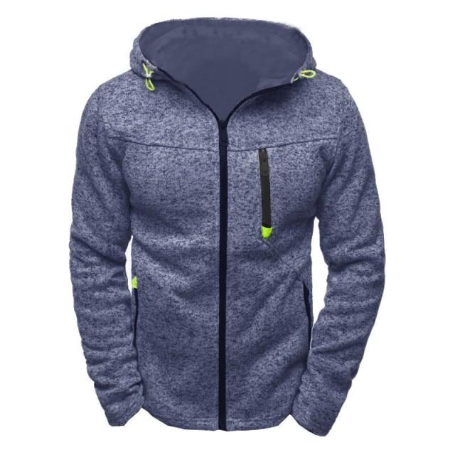 Zipper Solid Color Hoodie - Fitnessmotivations
